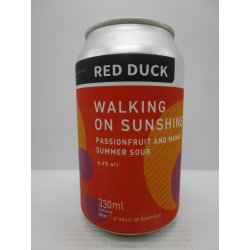 Red Duck - Walking on Sunshine Passionfruit & Mango Sour 5% 330ml - Grape & Grain