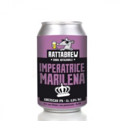 Rattabrew IMPERATRICE MARILENA 
 Scatola 12 lattine formato 0,33 l - Rattabrew