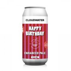 Cloudwater  Happy Birthday [3.5% Pale Ale] - Red Elephant