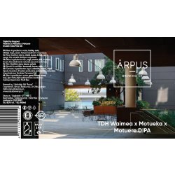 Ārpus Brewing Co. TDH Waimea X Motueka X Motuere DIPA Ārpus Brewing Co. TDH Waimea X Motueka X Motuere DIPA