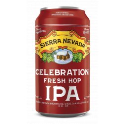 Sierra Nevada Celebration Fresh Hop IPA 6.8% ABV 355ml Can - Martins Off Licence