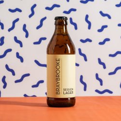 Braybrooke Session Lager  3.8% 330ml Bottle - All Good Beer