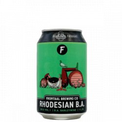 Frontaal  Rhodesian B.A. 2023 Vol. 1 - Rebel Beer Cans