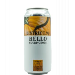 District 96 Brewing Co. Hello Gourd-geous - J&B Craft Drinks