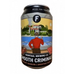 Frontaal Brewing Co. Smooth Criminals: Strawberry Daiquiri