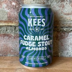 Kees Caramel Fudge Stout Almonds 11% (330ml) - Caps and Taps