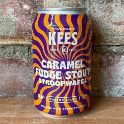 Kees Caramel Fudge Stout Stroopwafel 11% (330ml) - Caps and Taps