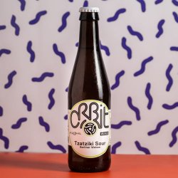 Orbit Beers  Tzatziki Sour Berliner Weisse  4.3% 330ml Bottle - All Good Beer