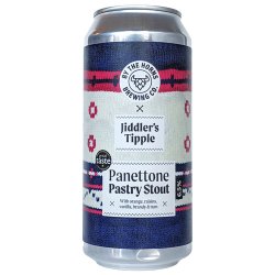 Jiddlers Tipple Panettone Pastry Stout with Orange, Raisins, Vanilla, Brandy and Rum 440ml (6.5%) - Indiebeer