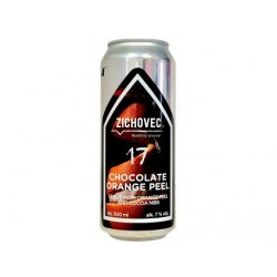 Zichovec - 17°Chocolate Orange Peel Stout 0,5l can 7% alc. - Beer Butik