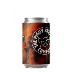 Piggy brewing - Imperial stout fumé n°4  33cl CAN - La Compagnie des Bonnes Bouteilles