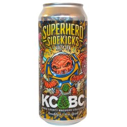 KCBC Superhero Sidekicks Hazy IPA 440ml (6.9%) - Indiebeer