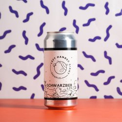 Left Handed Giant  Schwartzbier  4.8% 440ml Can - All Good Beer