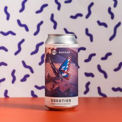 Duration X Unity X Boxcar  Great Purple Emperor  Jasmine Rice Lager  4.7% 440ml Can - All Good Beer