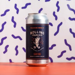 Bullhouse Brew Co  Rolling Papers Hazy IPA  5.2% 440ml Can - All Good Beer