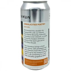 Cloudwater x Baron Unsolicited Poetry - Beer Shop HQ