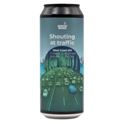 Magic Road Shouting at traffic West Coast IPA Untappd 3,72  - Fish & Beer