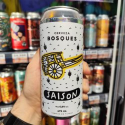 Cerveza Bosques Saison