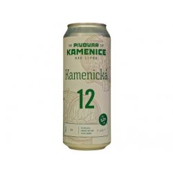 Kamenice nad Lipou - 12°Kamenická 0,5l plech 5,2% alc. - Beer Butik