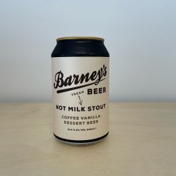 Barney's Not Milk Stout (330ml Can) - Leith Bottle Shop