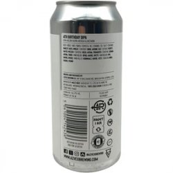 Azvex Brewing Company 4th Birthday DIPA