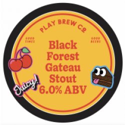 Play Brew Co Black Forest Gateau Stout (Keg) - Pivovar