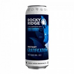 Rocky Ridge Instant Gratification - Rocky Ridge Brewing Co