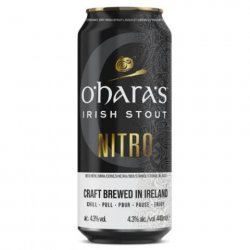 Carlow O'Hara's Irish Nitro Stout 440mL - The Hamilton Beer & Wine Co