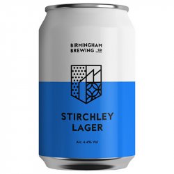 Birmingham Brewing Company Stirchley Lager Birmingham Brewing Company Stirchley Lager