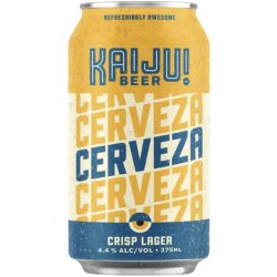 Kaiju Cerveza Crisp Lager 375ml - BoozeBud