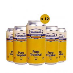 Península Puro Tropikal Caja 12x44cl - Beer Republic