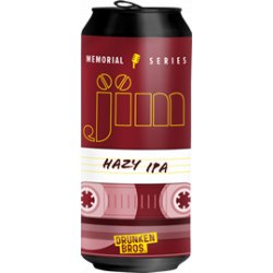 Drunken Bros JIM (Hazy IPA) 6,5% 12 latas 44cl - Drunken Bros