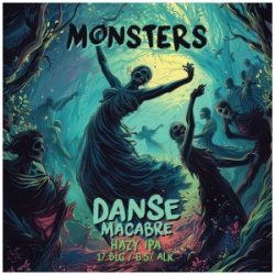 MONSTERS DANSE MACABRE Hazy IPA - Sklep Impuls