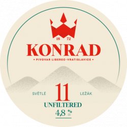 Konrad UnfilteredNefiltrované 4,8% 30 l stålfat A - Brill & Co