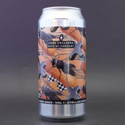 Garage Beer Co  Verdant - Core Collapse - 8% (440ml) - Ghost Whale