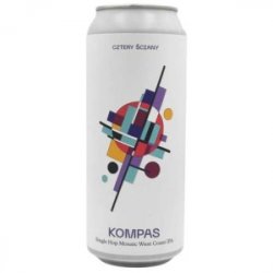 Cztery ściany KOMPAS Double IPA 7,2% 0,5L - Sklep Impuls