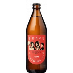 Brave Brewing Peoples Pilsner 500mL - The Hamilton Beer & Wine Co