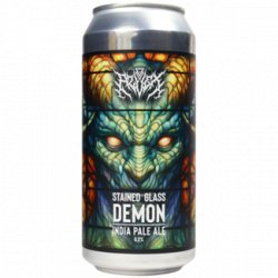 Azvex Brewing Company Stained Glass Demon