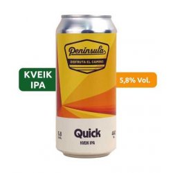 Península Quick Lata 44cl - Beer Republic