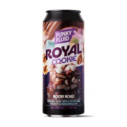 Funky Fluid Royal Cookie: Rocky Road