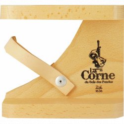 Vaso La Corne sólo la Base Madera para vaso de 33cl. (Disponible venta por separado el vaso de cristal) - Cervezasonline.com