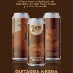 Zafar Guitarra Negra American Stout  lata 473 ml - Birrava