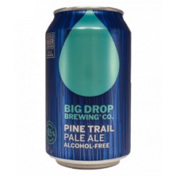 Big Drop Brewing  Pine Trail  Pale Ale - Alcoholvrij Bierhuis