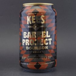 Kees - Barrel 2024 Barleywine Bourbon - 10.9% (330ml) - Ghost Whale