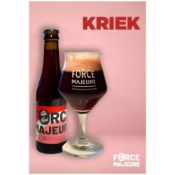 Force Majeure Kriek 33cl. - Het Bier en Wijnhuis