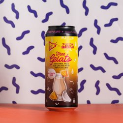 Funky Fluid  Free Gelato AF Ice Cream Sour Pina Colada  0.5% 500ml Can - All Good Beer