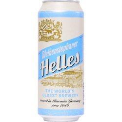 Weihenstephaner Original Helles Lager 500ml Can - The Beer Cellar