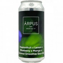 Ārpus Brewing Co. Passionfruit X Lemon X Blueberry X Mango X Coconut Smoothie Sour Ale