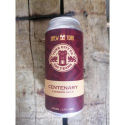 Brew York Centenary 3.7% (440ml can) - waterintobeer