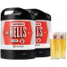 Pack 2 fûts 6L Camden Hells + 2 verres 50 cl 